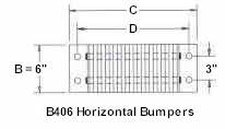 B406 Horizontal Bumpers