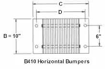 B410 Horizontal Bumpers