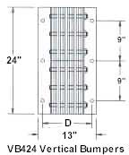 VB424 Vertical Bumpers